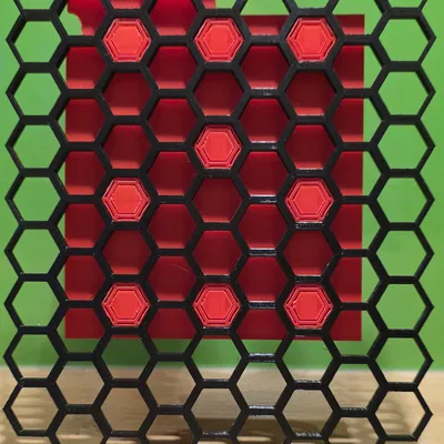 Giá treo tường Honeycomb cho bộ sạc pin Makita DC18RC