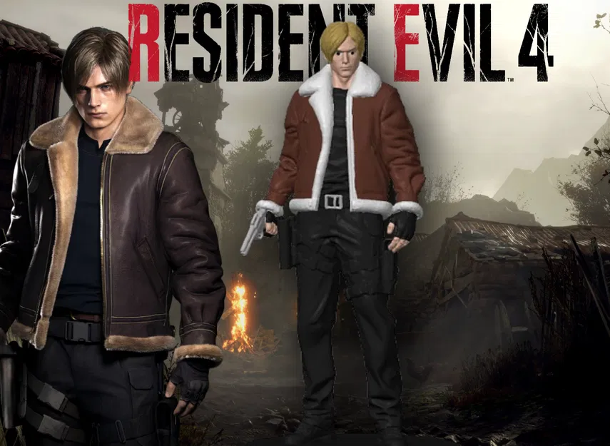 Leon S. Kennedy Figura RESIDENT EVIL - Image 1