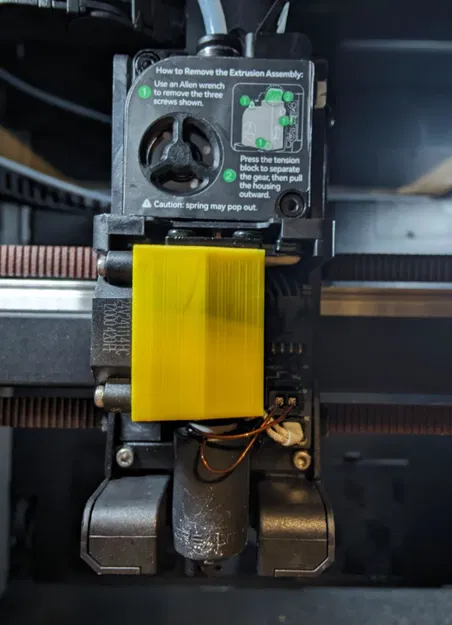 Ống dẫn gió heatbreak cho Creality K2 Plus (Creality K2 Plus Heatbreak Duct) - Image 4