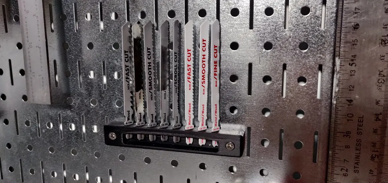 Giá treo lưỡi cưa lọng T-Shank cho Wall Control Pegboard Mount - Image 1