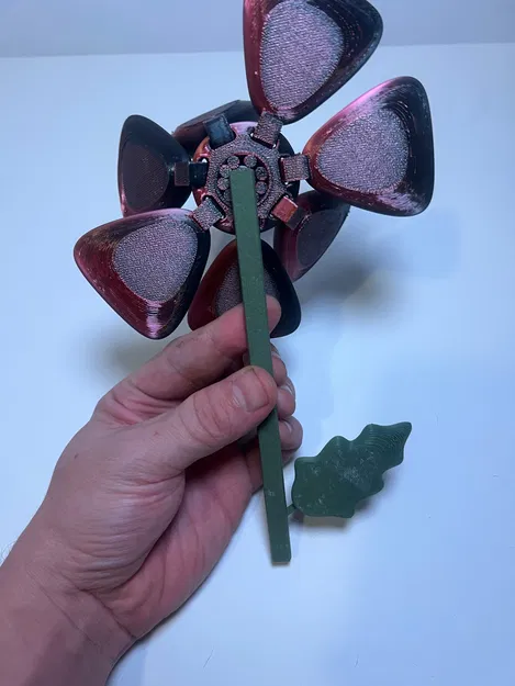 Kinetic Flexi Flower Spinner – Hoa Flexi Kinetic Quay Vòng Bi - Image 2