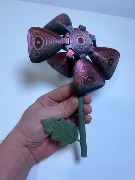 Kinetic Flexi Flower Spinner – Hoa Flexi Kinetic Quay Vòng Bi - Image 3