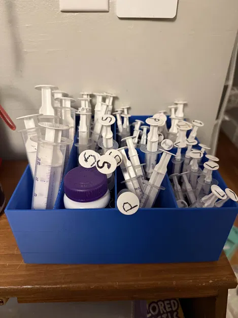 Hộp sắp xếp thuốc & ống tiêm GTUBE - Image 1