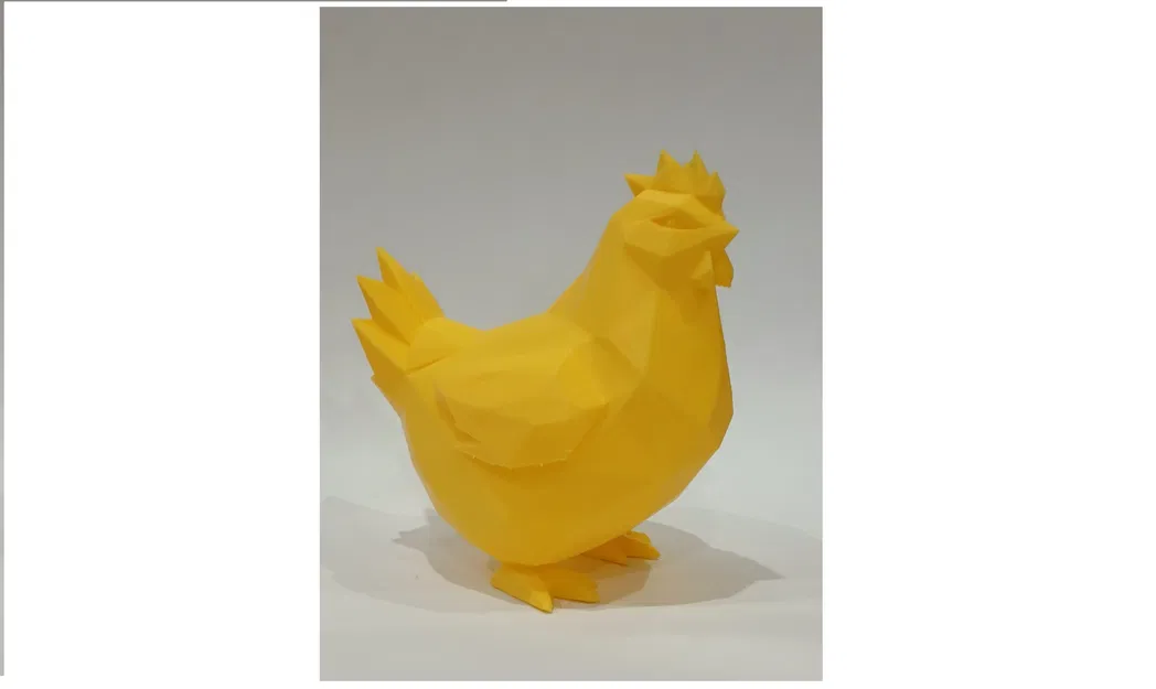 Gà Low Poly Hiện Đại Easter – Mẫu In 3D - Image 2