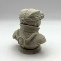 Tượng Bán Thân Thằn Lằn Steampunk (Steampunk Lizard Bust) - Thumbnail 6