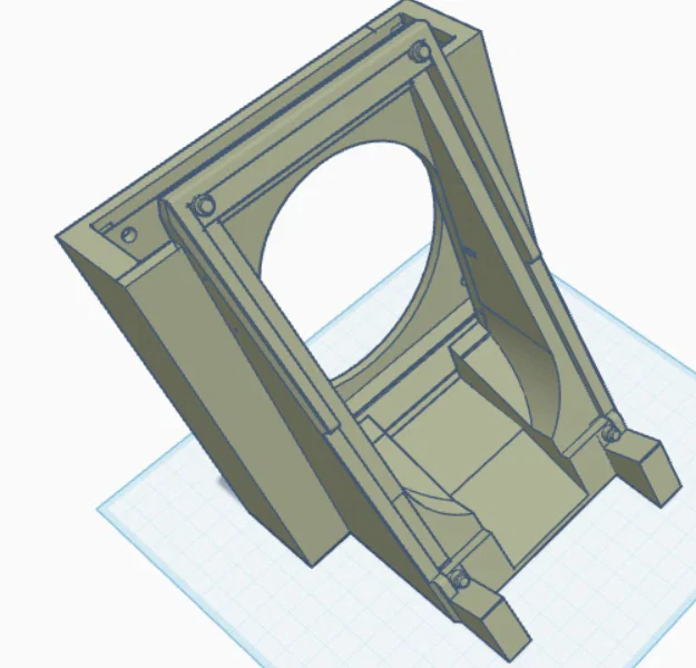 NerdQaxe 120 fan controlled – Hướng luồng gió về phía tach side - Image 1