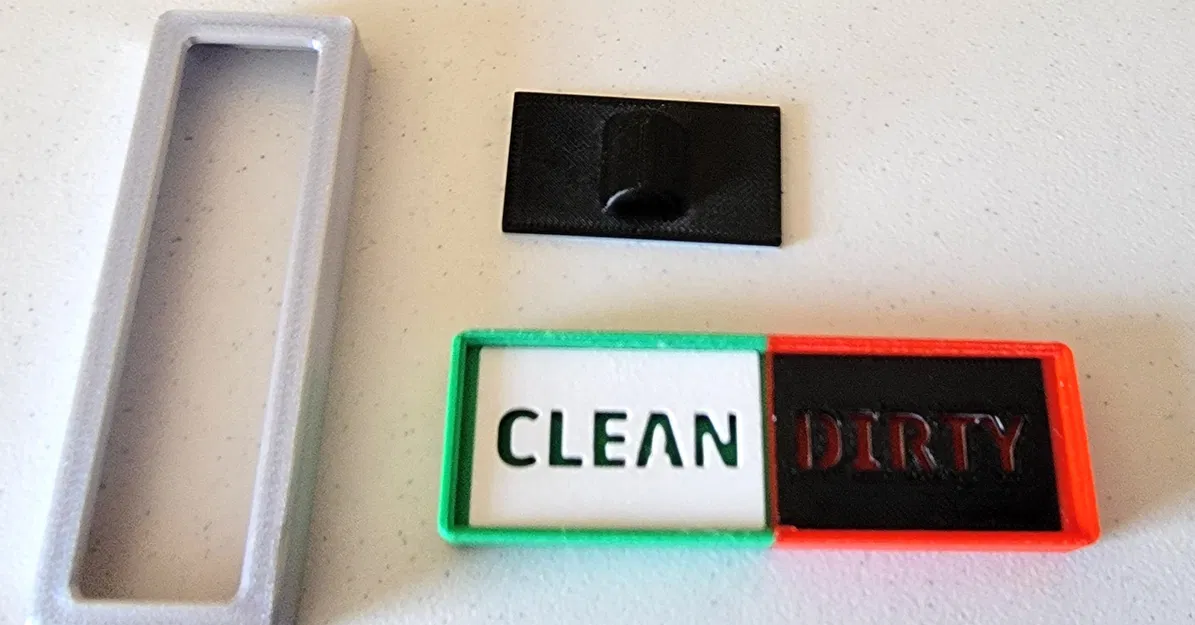 Bảng báo máy rửa chén sạch/bẩn dạng trượt – đế nghiêng & phẳng - Image 7