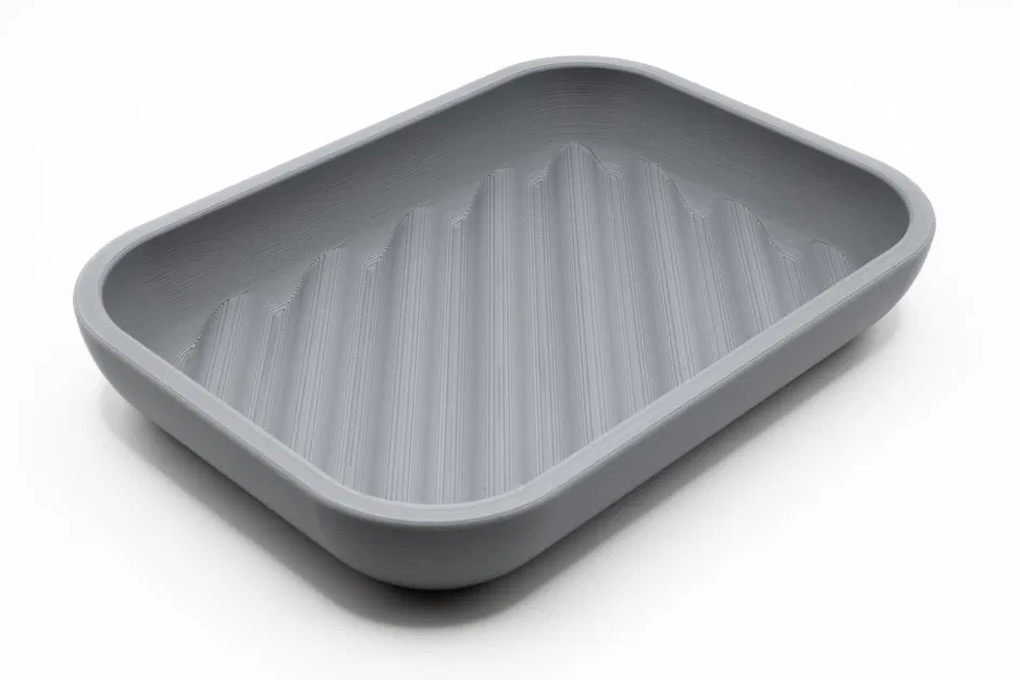 KEY BOWL WAVE – Khay đựng chìa khóa họa tiết sóng - Image 1