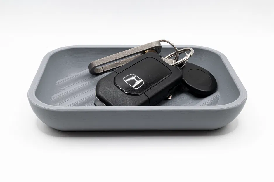 KEY BOWL WAVE – Khay đựng chìa khóa họa tiết sóng - Image 2