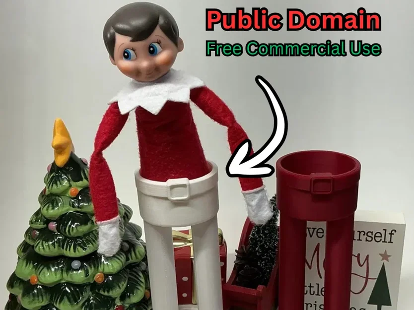 Quần (Pants) cho Elf on the Shelf – Phụ kiện giúp elf đứng vững - Image 1