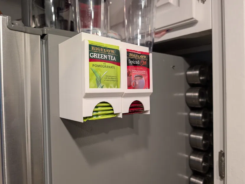 Giá treo/khay túi trà nam châm (Magnetic Tea Bag Holder) - Image 1