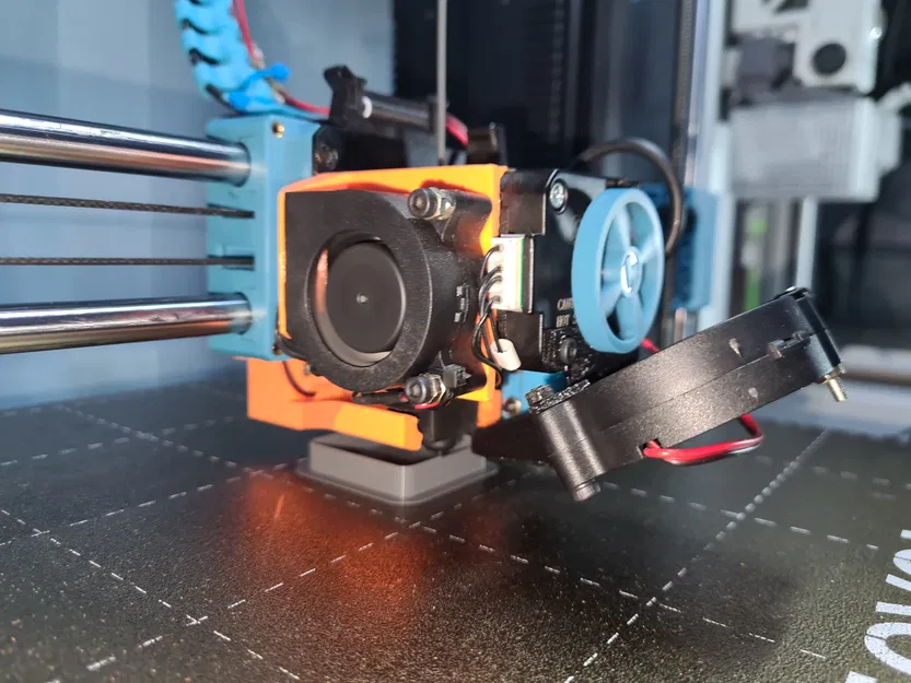 SV06 Plus gá quạt trước 5015 (tương thích mod quạt hotend 4020) - Image 1