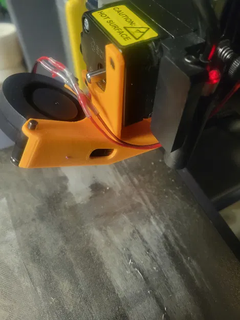 Ngàm gắn quạt trước 5015 cho SV06 Plus (remix) - Image 1