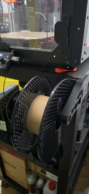 Giá đỡ spool gắn vào chân bàn IKEA LACK - Image 2