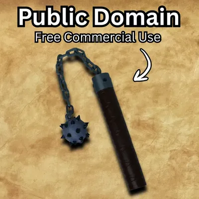 Prop Chùy Xích Trung Cổ – Mẫu Trưng Bày / Cosplay