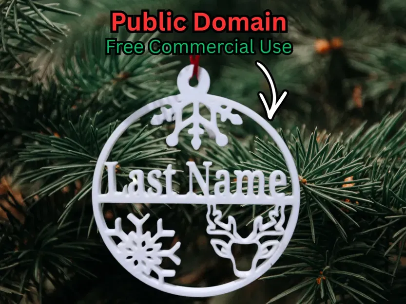 Ornament Trống Tùy Biến (Blank Customizable Ornament) - Image 1