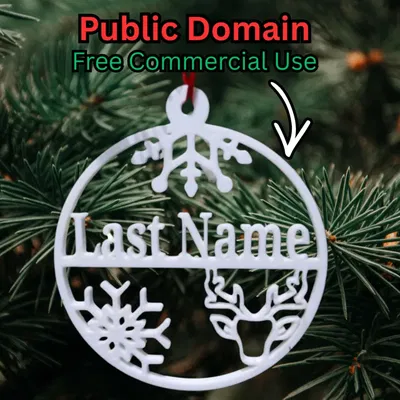 Ornament Trống Tùy Biến (Blank Customizable Ornament)