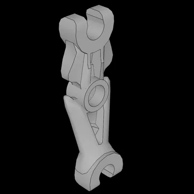 Tương thích LEGO (41890.dat) Cánh tay minifig SW Super Battle Droid