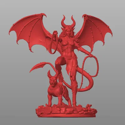 Succubus Domina Infernal – Nữ Chủ Địa Ngục cùng Hellhound & Roi