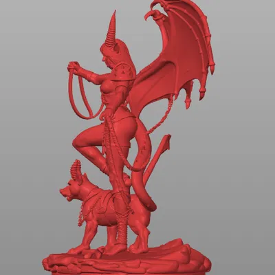 Succubus Domina Infernal – Nữ Chủ Địa Ngục cùng Hellhound & Roi