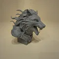 Drauglin – První Vlkodlak Busta | Busta fantasy để 3D print - Thumbnail 3