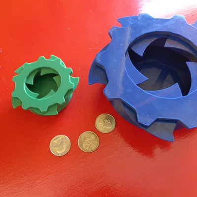 Hộp Iris Door Box (hộp lặt vặt có cửa iris)