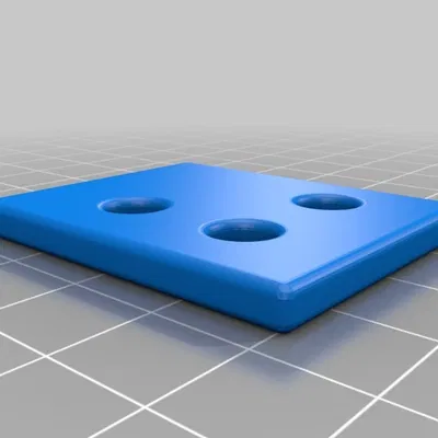 Wanhao i3/Monoprice Maker Select V2 - Tấm Spacer Plate gá motor trục Y