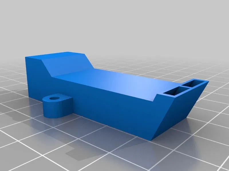 Ống dẫn gió quạt Hypercube dày, có vách giữa hỗ trợ để in dễ hơn - Image 1