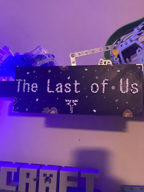 Bảng treo tường The Last of Us (Plaque) - Image 1