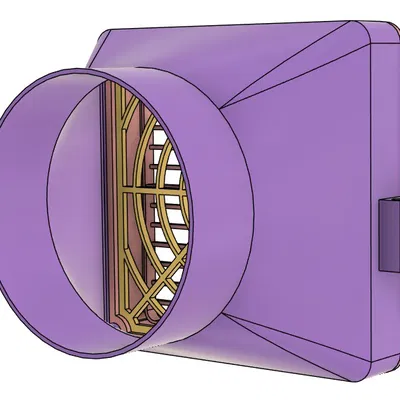 Đầu hút khói (Smoke Extractor Head) cho ống gió nhôm mềm