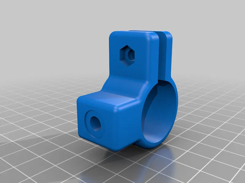 Ngàm gắn đèn pin Wuben C3 cho phuộc xe đạp (Bicycle Fork Flashlight Mount) - Image 2