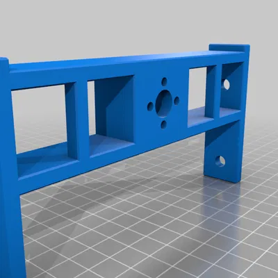 Giá đỡ bed phía sau Hypercube tích hợp ngàm đai ốc lead nut