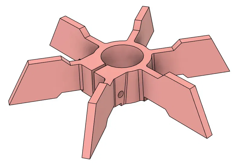 Motor Fan (Quạt motor) - Chi tiết thay thế - Image 1