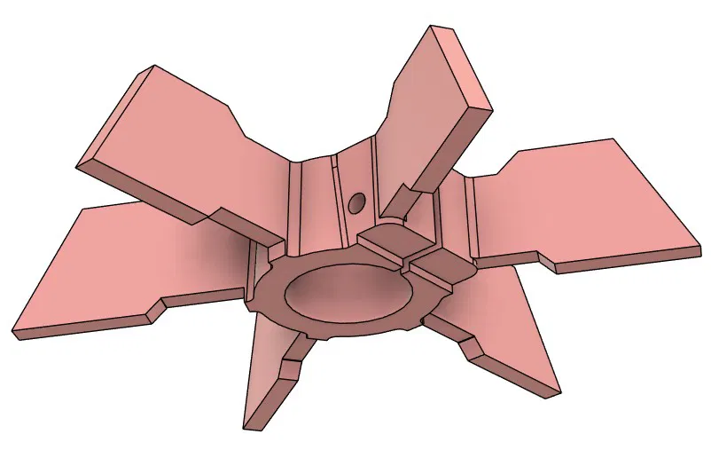 Motor Fan (Quạt motor) - Chi tiết thay thế - Image 2