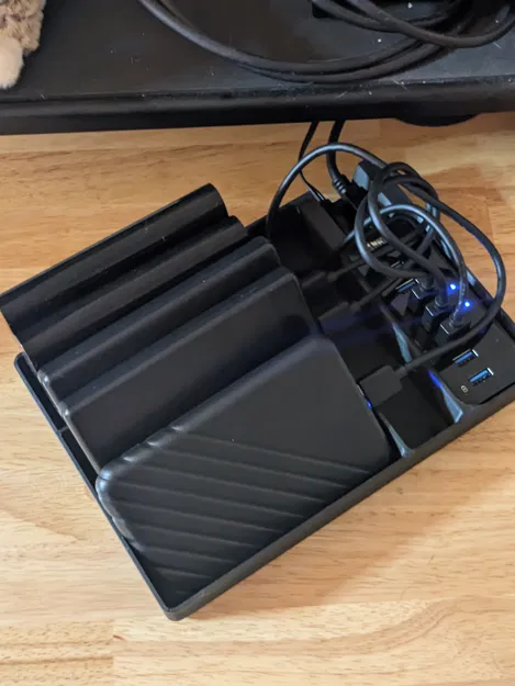 Khay sắp xếp USB Hub và ổ gắn ngoài - Image 1