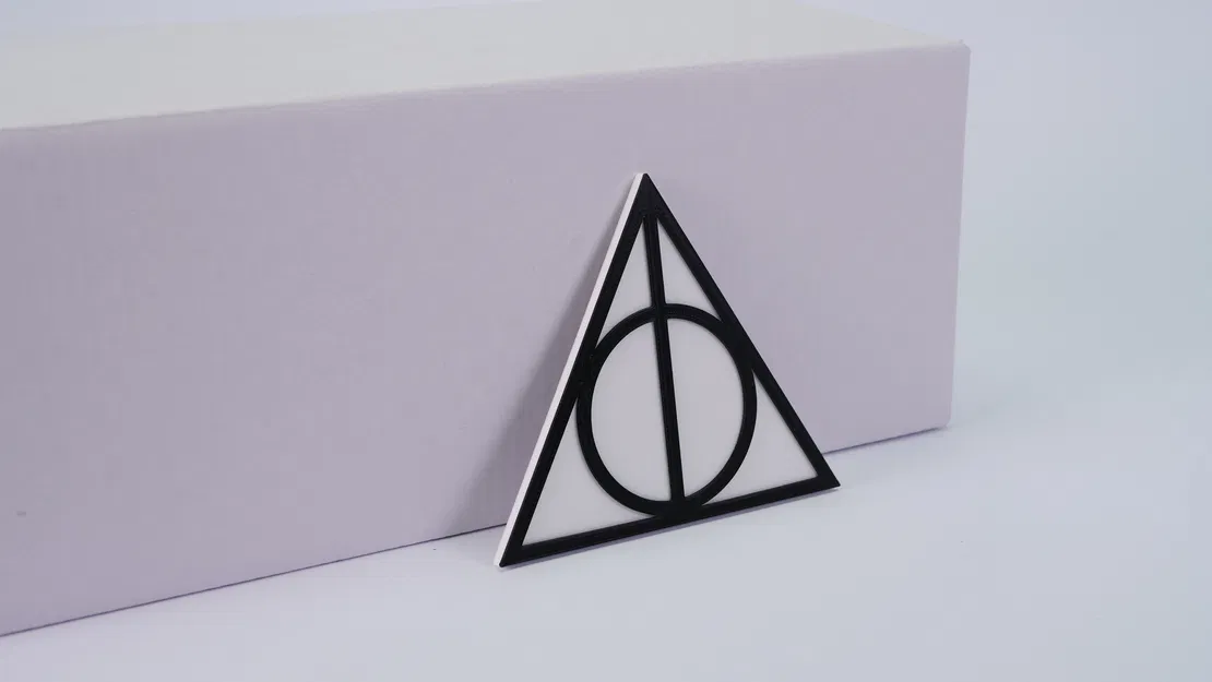 Nam châm biểu tượng Bảo bối Tử thần Harry Potter - Image 1