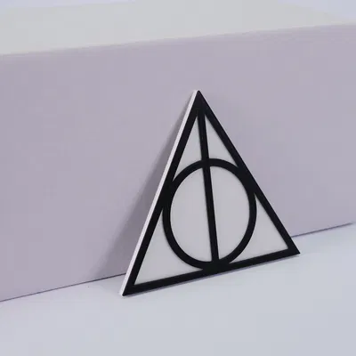 Nam châm biểu tượng Bảo bối Tử thần Harry Potter