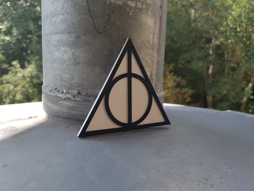 Nam châm biểu tượng Bảo bối Tử thần Harry Potter - Image 3