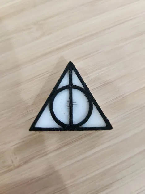 Nam châm Biểu Tượng Tử Thần (Deathly Hallows) Harry Potter - Image 1