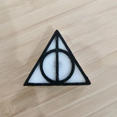 Nam châm Biểu Tượng Tử Thần (Deathly Hallows) Harry Potter