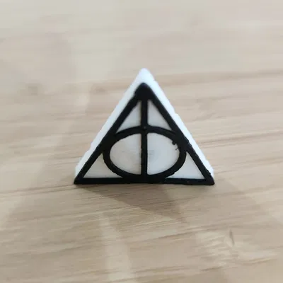 Nam châm Biểu Tượng Tử Thần (Deathly Hallows) Harry Potter
