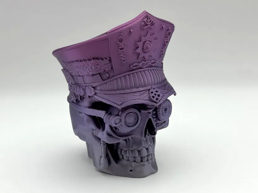 Enforcer of the Afterlife – Tượng Skull Bộ Xương Cybernetic In 3D - Image 1