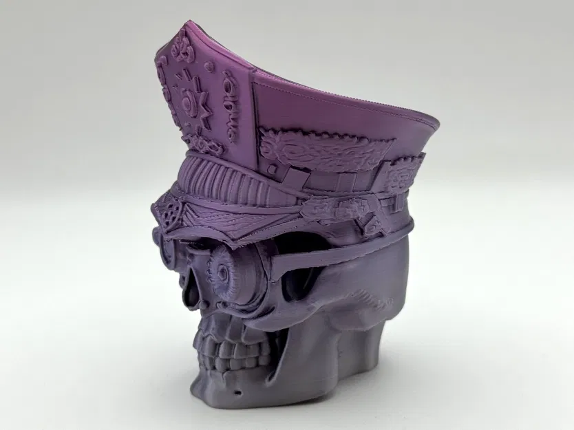 Enforcer of the Afterlife – Tượng Skull Bộ Xương Cybernetic In 3D - Image 2