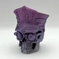 Enforcer of the Afterlife – Tượng Skull Bộ Xương Cybernetic In 3D - Thumbnail 3