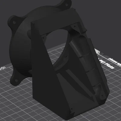 Bitaxe với quạt 92mm