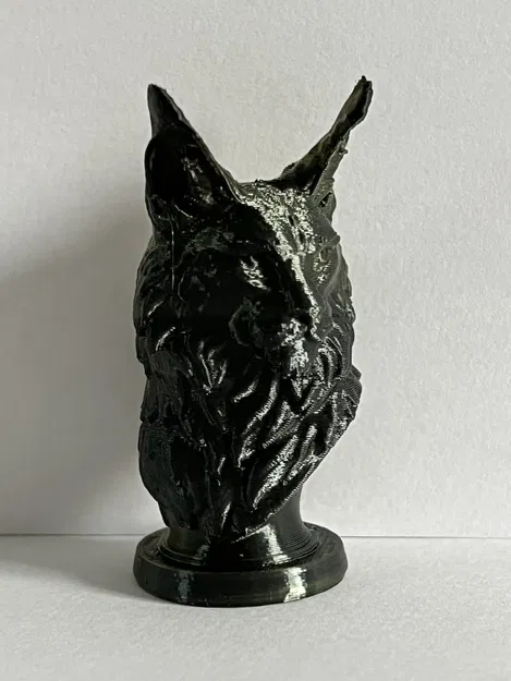 Tượng Bán Thân Linh Miêu (Lynx Bust) - Image 2