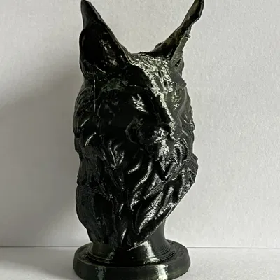 Tượng Bán Thân Linh Miêu (Lynx Bust)