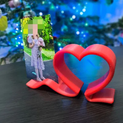 Kẹp Giữ Ảnh Hình Trái Tim (Heart Photo Holder)