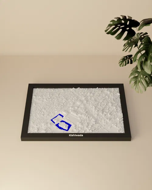 Kishiwada, Nhật Bản - Mô hình thu nhỏ 3D - Image 3