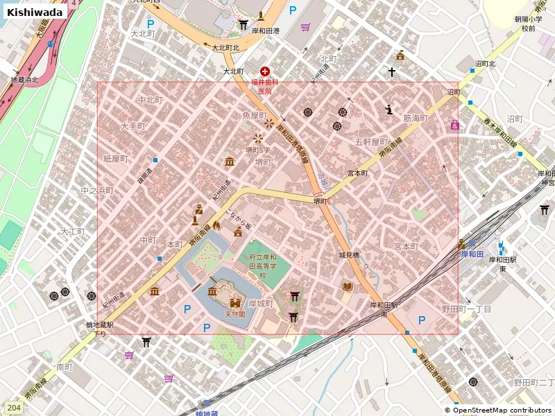 Kishiwada, Nhật Bản - Mô hình thu nhỏ 3D - Image 8